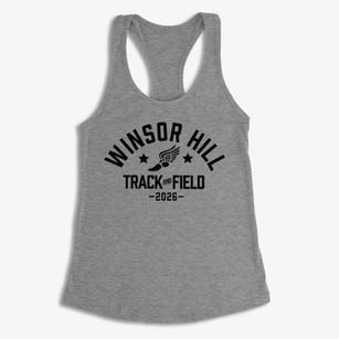Winsor Hill Elementary School Track and Field Women's Racerback Tank