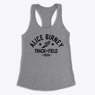 Alice Birney Middle School Track and Field Women's Racerback Tank