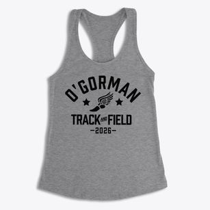 O'gorman Junior High School Track and Field Women's Racerback Tank