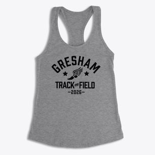 Gresham Middle School Track and Field Women's Racerback Tank