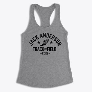 Jack Anderson Elementary School Track and Field Women's Racerback Tank