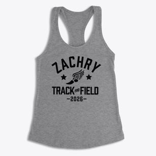 Zachry Middle School Track and Field Women's Racerback Tank