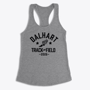Dalhart Junior High School Track and Field Women's Racerback Tank