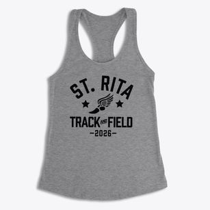 Saint Rita School Track and Field Women's Racerback Tank