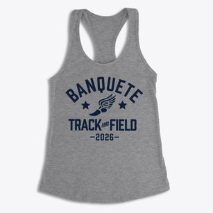 Banquete Elementary School Track and Field Women's Racerback Tank