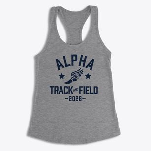 Alpha Christian Academy Track and Field Women's Racerback Tank