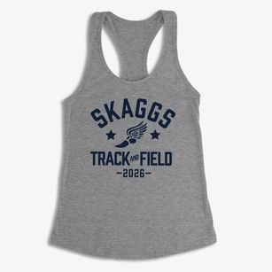 Skaggs Elementary School Track and Field Women's Racerback Tank