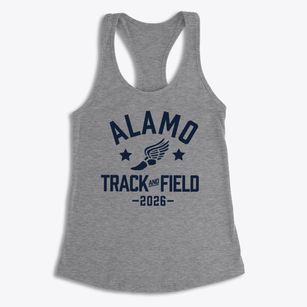 Alamo Junior High School Track and Field Women's Racerback Tank