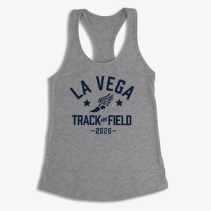 La Vega Junior High School Track and Field Women's Racerback Tank