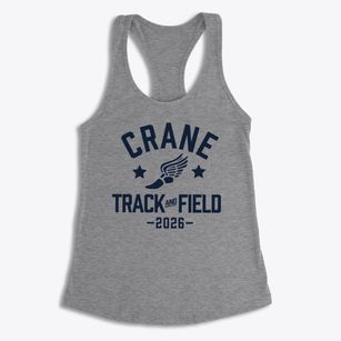 Crane Independent School District Track and Field Women's Racerback Tank