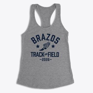 Brazos Elementary School Track and Field Women's Racerback Tank