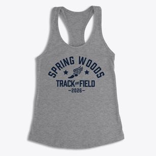Spring Woods Middle School Track and Field Women's Racerback Tank