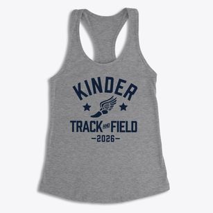Kinder High School For Performing & Visual Arts Track and Field Women's Racerback Tank