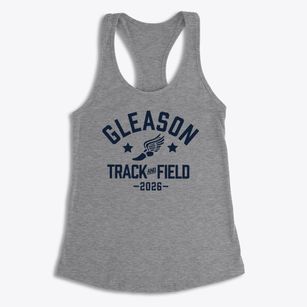 Gleason Elementary School Track and Field Women's Racerback Tank