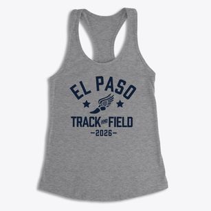 El Paso High School Track and Field Women's Racerback Tank