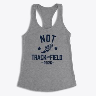 Not Your Ordinary School Track and Field Women's Racerback Tank