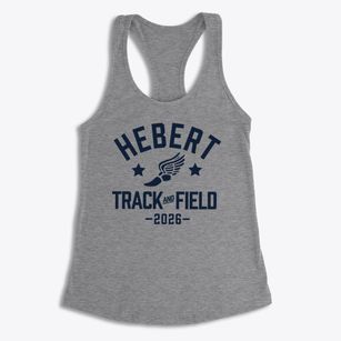 Hebert High School Track and Field Women's Racerback Tank