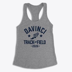 Davinci Academy Of Science & The Arts Track and Field Women's Racerback Tank