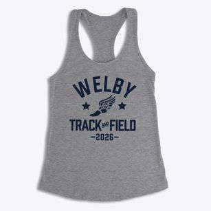 Welby Elementary School Track and Field Women's Racerback Tank