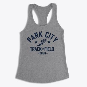Park City High School Track and Field Women's Racerback Tank