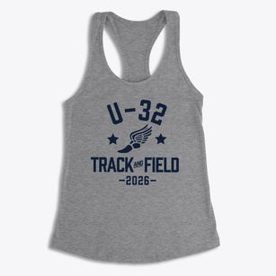 U-32 High School Track and Field Women's Racerback Tank