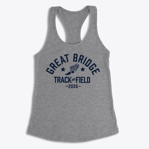 Great Bridge Middle School Track and Field Women's Racerback Tank