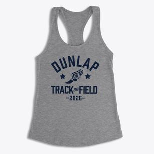 Dunlap Elementary School Track and Field Women's Racerback Tank