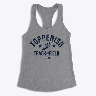 Toppenish Middle School Track and Field Women's Racerback Tank