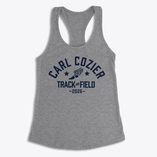 Carl Cozier Elementary School Track and Field Women's Racerback Tank