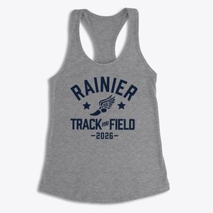 Rainier Christian Middle School Track and Field Women's Racerback Tank