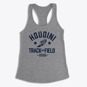 Houdini Elementary School Track and Field Women's Racerback Tank