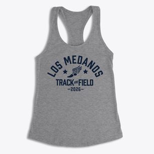 Los Medanos Elementary School Track and Field Women's Racerback Tank