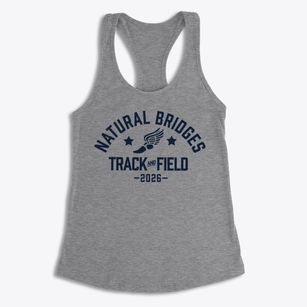 Natural Bridges Elementary School Track and Field Women's Racerback Tank