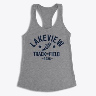 Lakeview Elementary School Track and Field Women's Racerback Tank