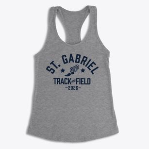 Saint Gabriel School Track and Field Women's Racerback Tank