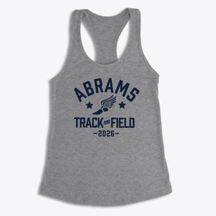 Abrams Elementary School Track and Field Women's Racerback Tank
