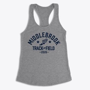 Middlebrook Elementary School Track and Field Women's Racerback Tank