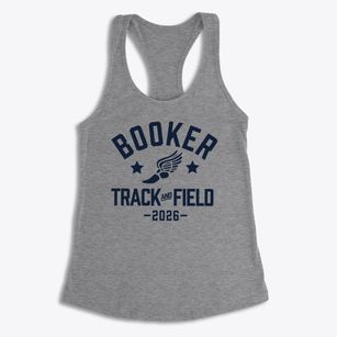 Booker Middle School Track and Field Women's Racerback Tank
