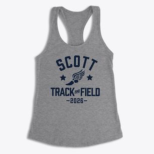 Scott Elementary School Track and Field Women's Racerback Tank