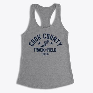 Cook County Juvenile Center Track and Field Women's Racerback Tank