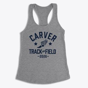 Carver Military Academy Track and Field Women's Racerback Tank