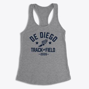 De Diego Community Academy Track and Field Women's Racerback Tank