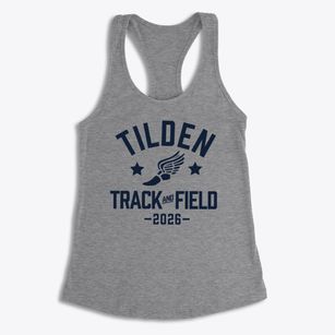 Tilden Career Community Academy Track and Field Women's Racerback Tank