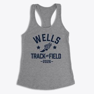 Wells Elementary School Track and Field Women's Racerback Tank