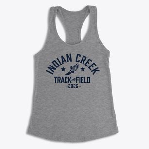 Indian Creek Intermediate School Track and Field Women's Racerback Tank