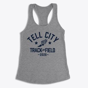 Tell City Junior High School Track and Field Women's Racerback Tank