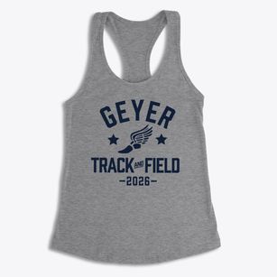 Geyer Middle School Track and Field Women's Racerback Tank