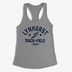 Lynhurst 7th And 8th Grade Center Track and Field Women's Racerback Tank
