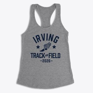 Irving Elementary School Track and Field Women's Racerback Tank