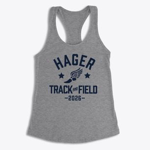 Hager Elementary School Track and Field Women's Racerback Tank
